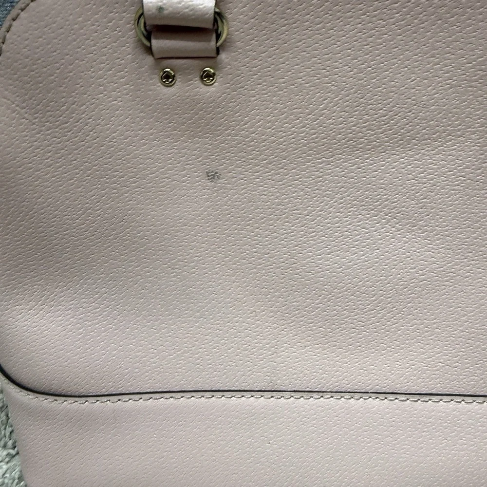 Kate Spade New York pink Satchel handbag purse detachable crossbody w/ wear‎